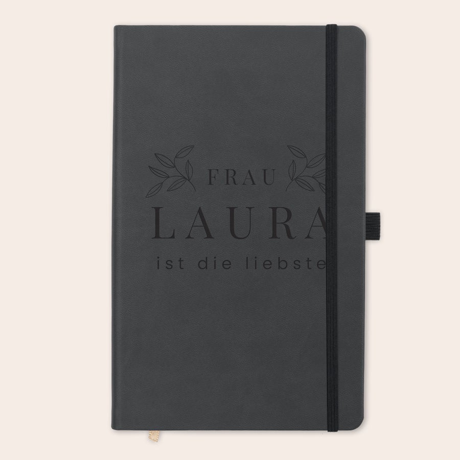 Notizbuch mit Gravur - Lehrer  Notizbuch mit Gravur - Lehrer