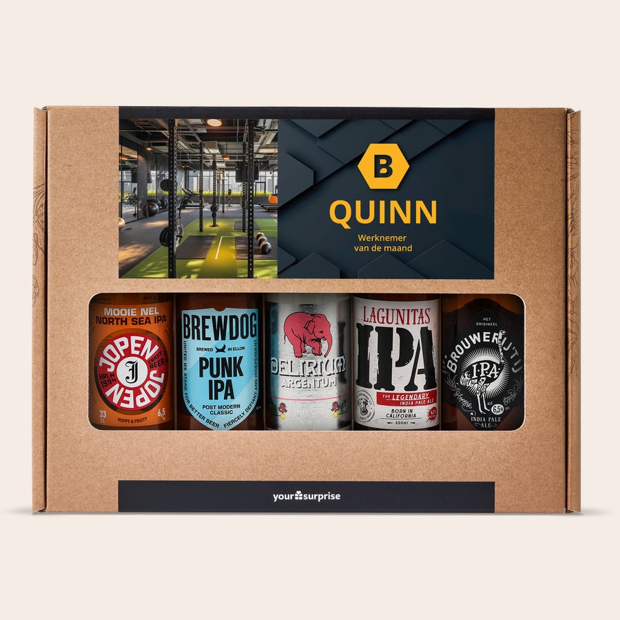 Gepersonaliseerd bierpakket Gepersonaliseerd bierpakket