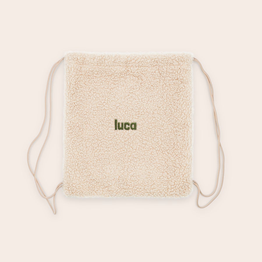 Teddy gymtas met naam Teddy gymtas met naam