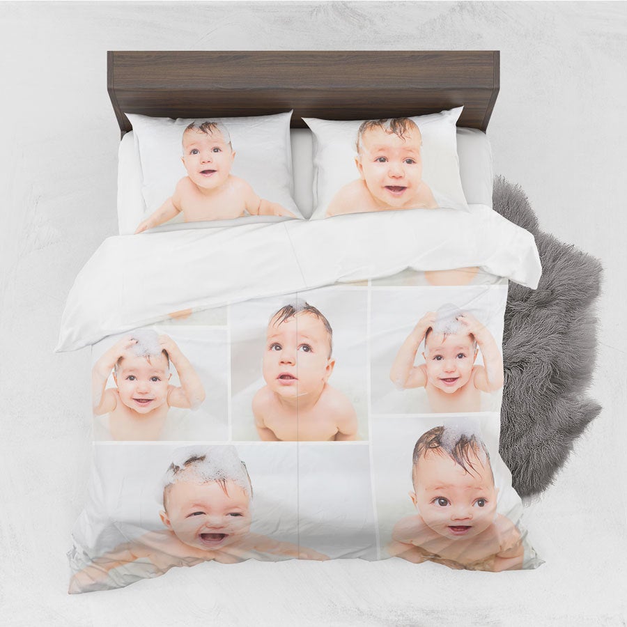 Pussilakana omalla kuvalla - 240x220cm