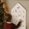 Calendrier de l'Avent en tissu Calendrier de l'Avent en tissu