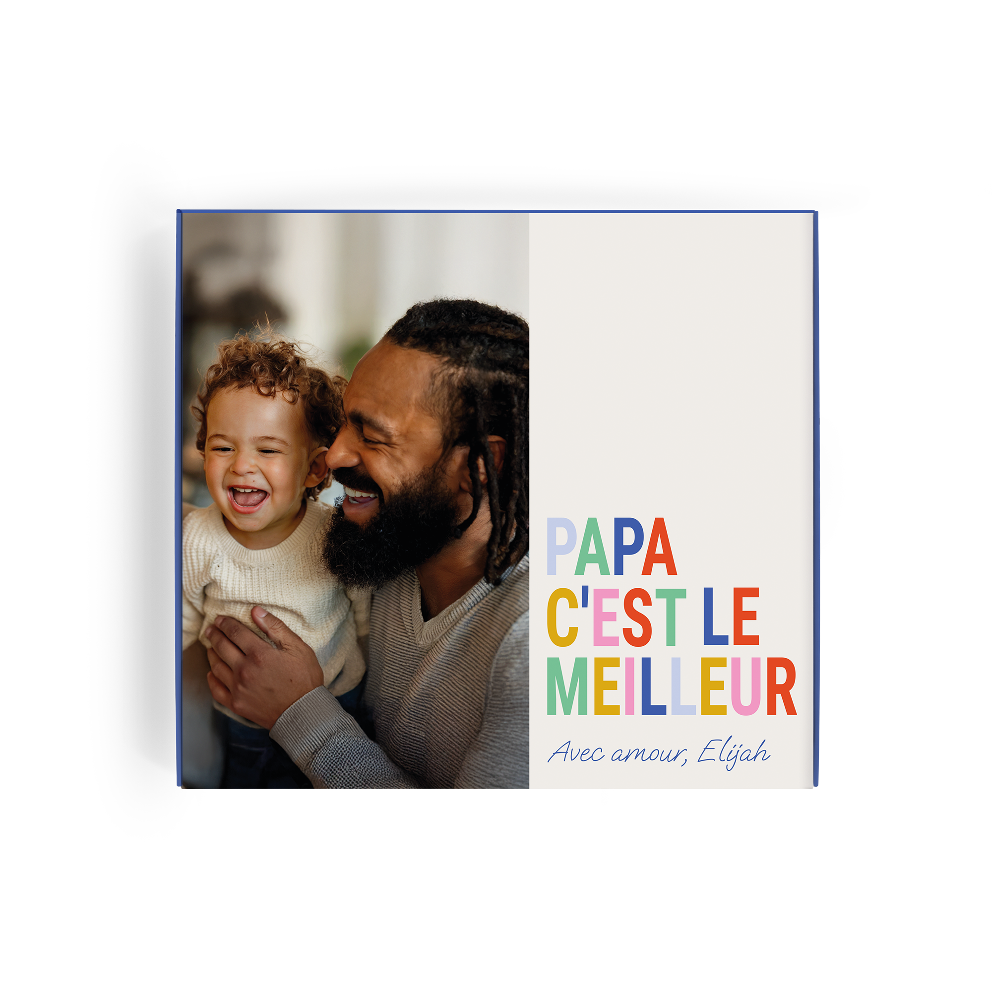 Coffret cadeau de chaussettes personnalisé