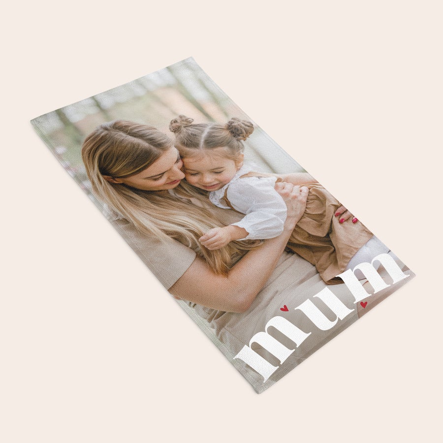 Personalised towel Personalised towel