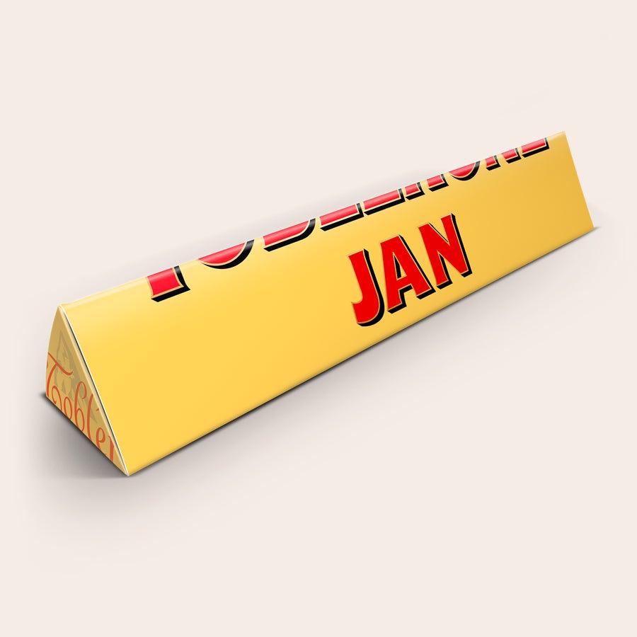 Toblerone met naam Toblerone met naam