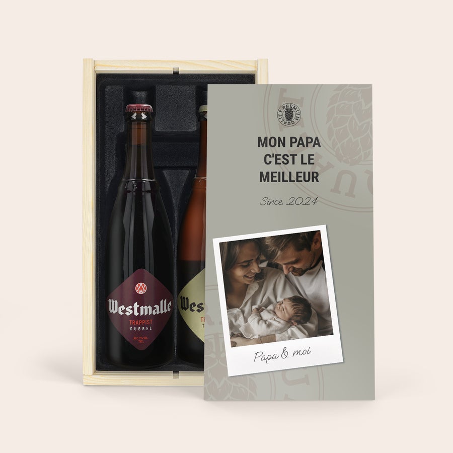 Coffret Bière Fête des Pères - Westmalle Coffret Bière Fête des Pères - Westmalle