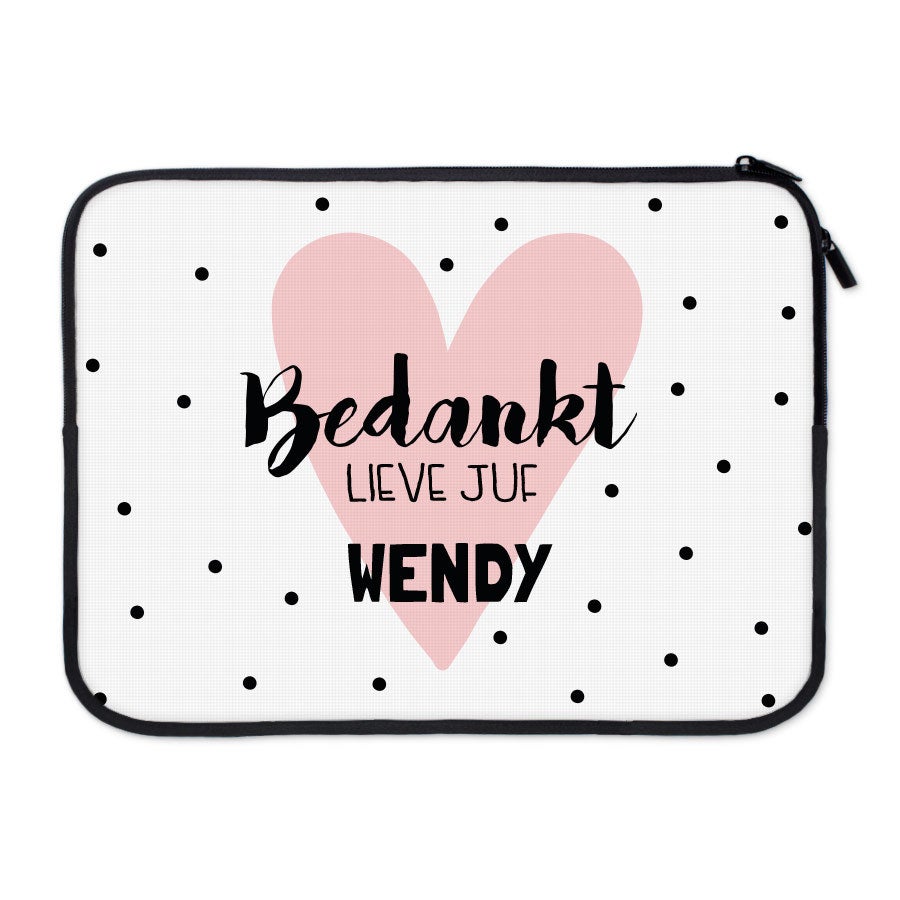 Laptop sleeve bedrukken