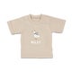 Vauvan t-paita - Painettu - Lyhythihainen - Beige - 86/92