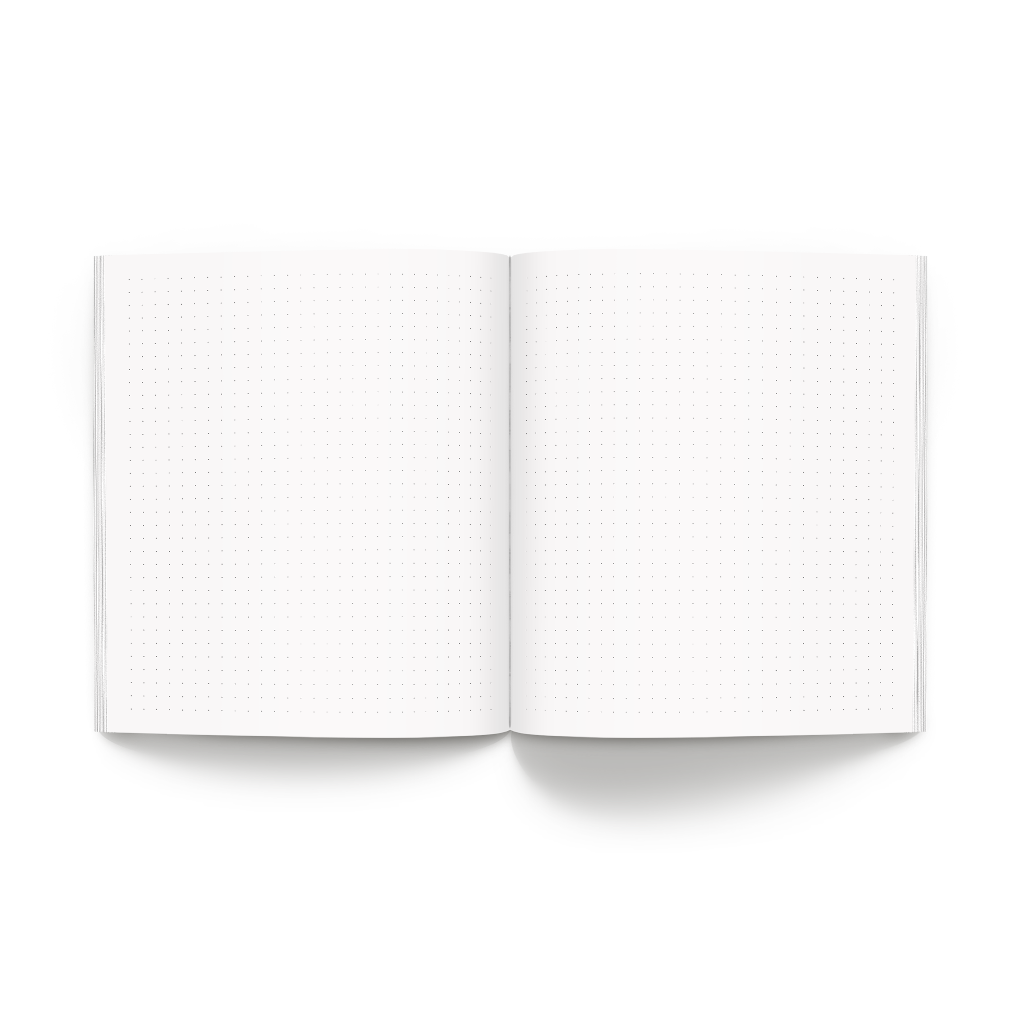 Carnet Personnalisé - Points - 17 x 19 cm - Couverture souple, pages vierges à pois pour personnalisation texte ou photo