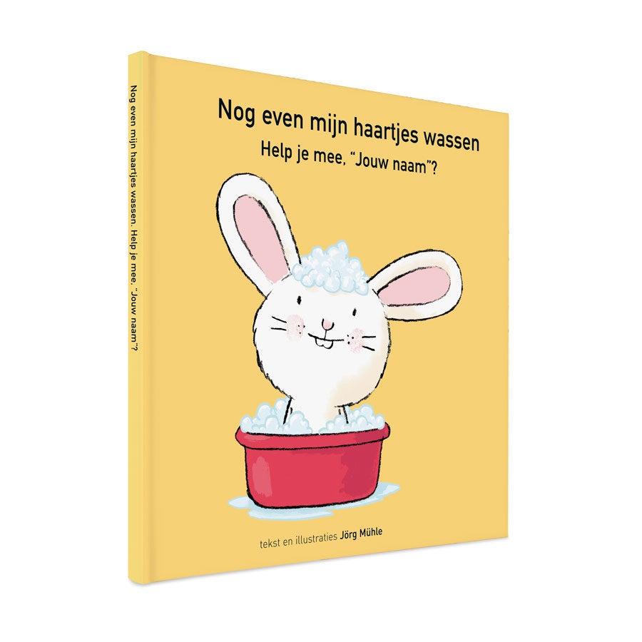 Boek met naam - Nog even mijn haartjes wassen