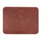 Custom leather mousepad - Brown