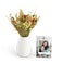 Kytice sušených květin s personalizovanou kartou