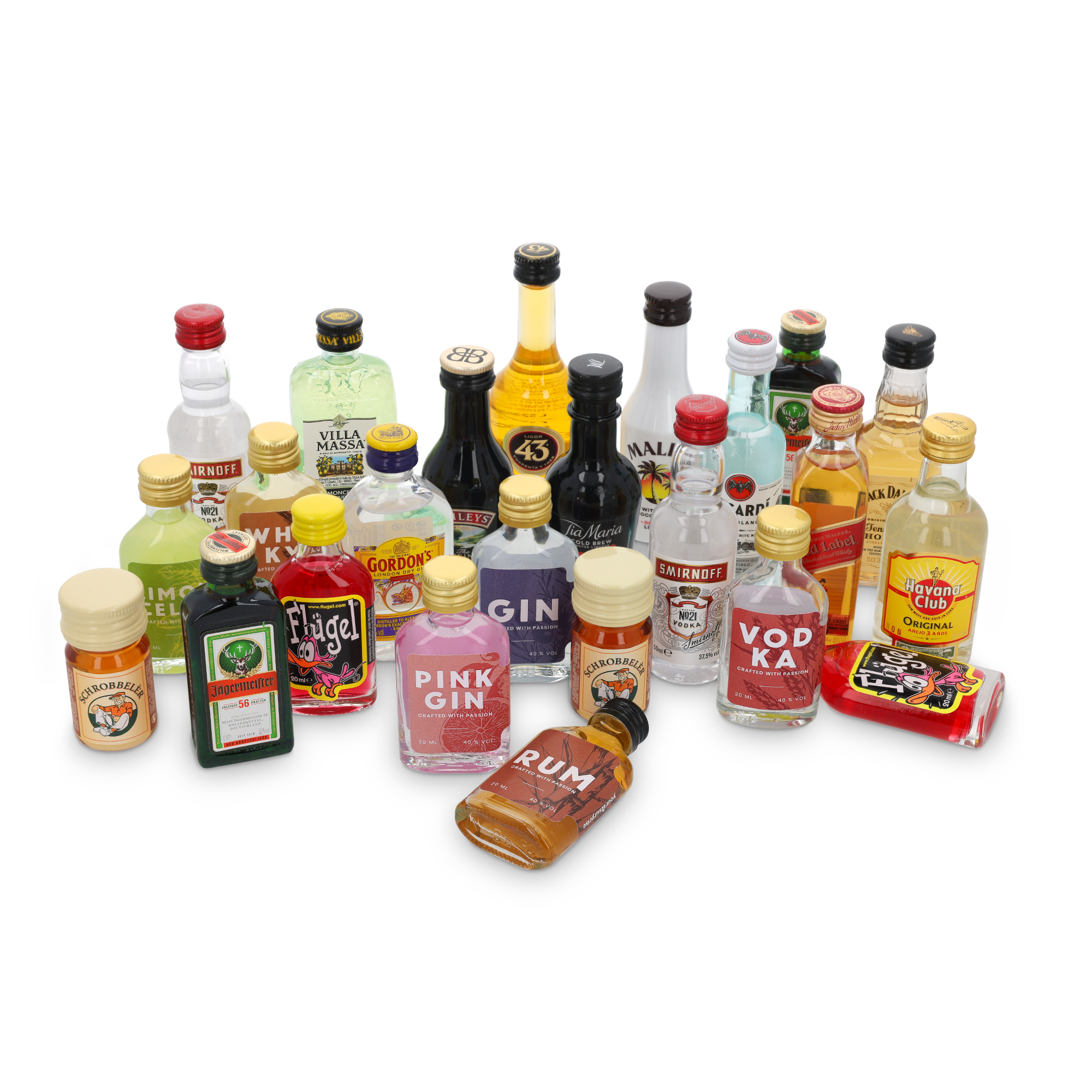 Adventskalender drank - 24 flesjes 