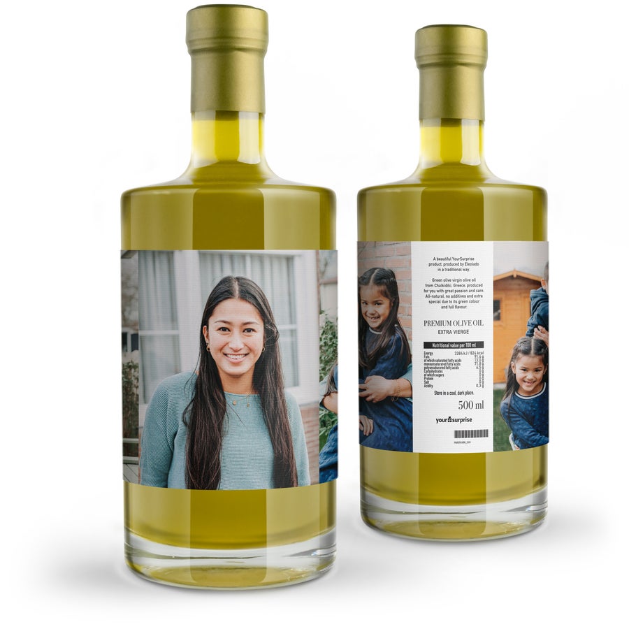 Olio d'oliva personalizzato - 500 ml