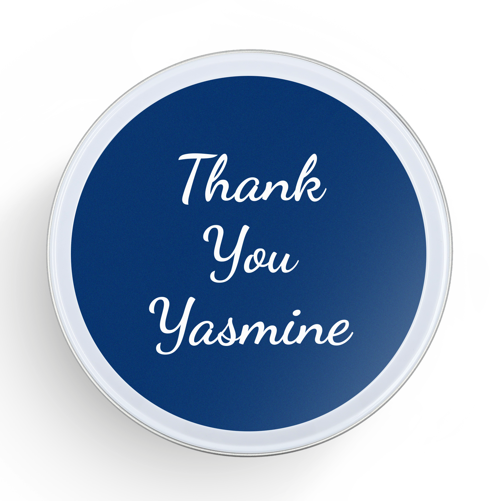 Stroopwafel fémdoboz nyomtatott fedéllel - Kerek - 12x