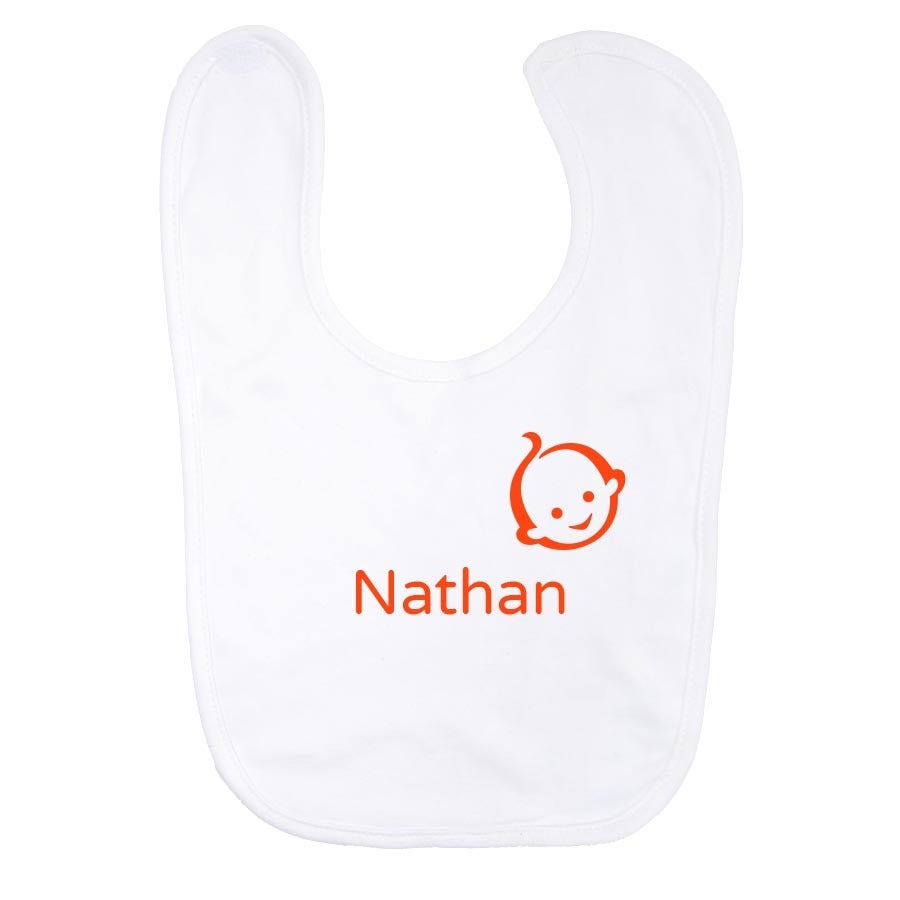 Personalised Zwitsal baby gift set - Bib with name