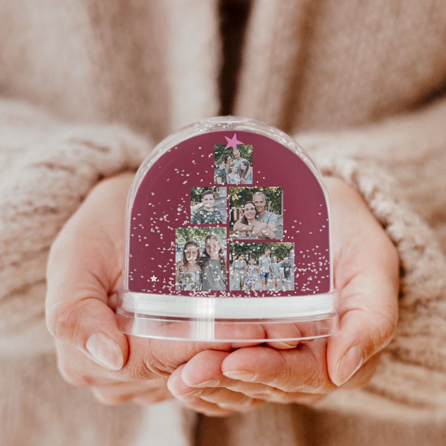 kerstkaart met cadeautje