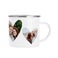 Mug en émail personnalisé