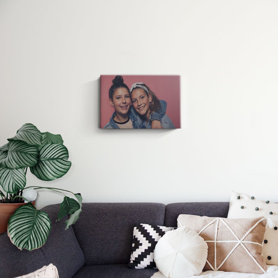 Personalised photo canvas