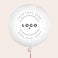Ballong med bild och text Ballong med bild och text