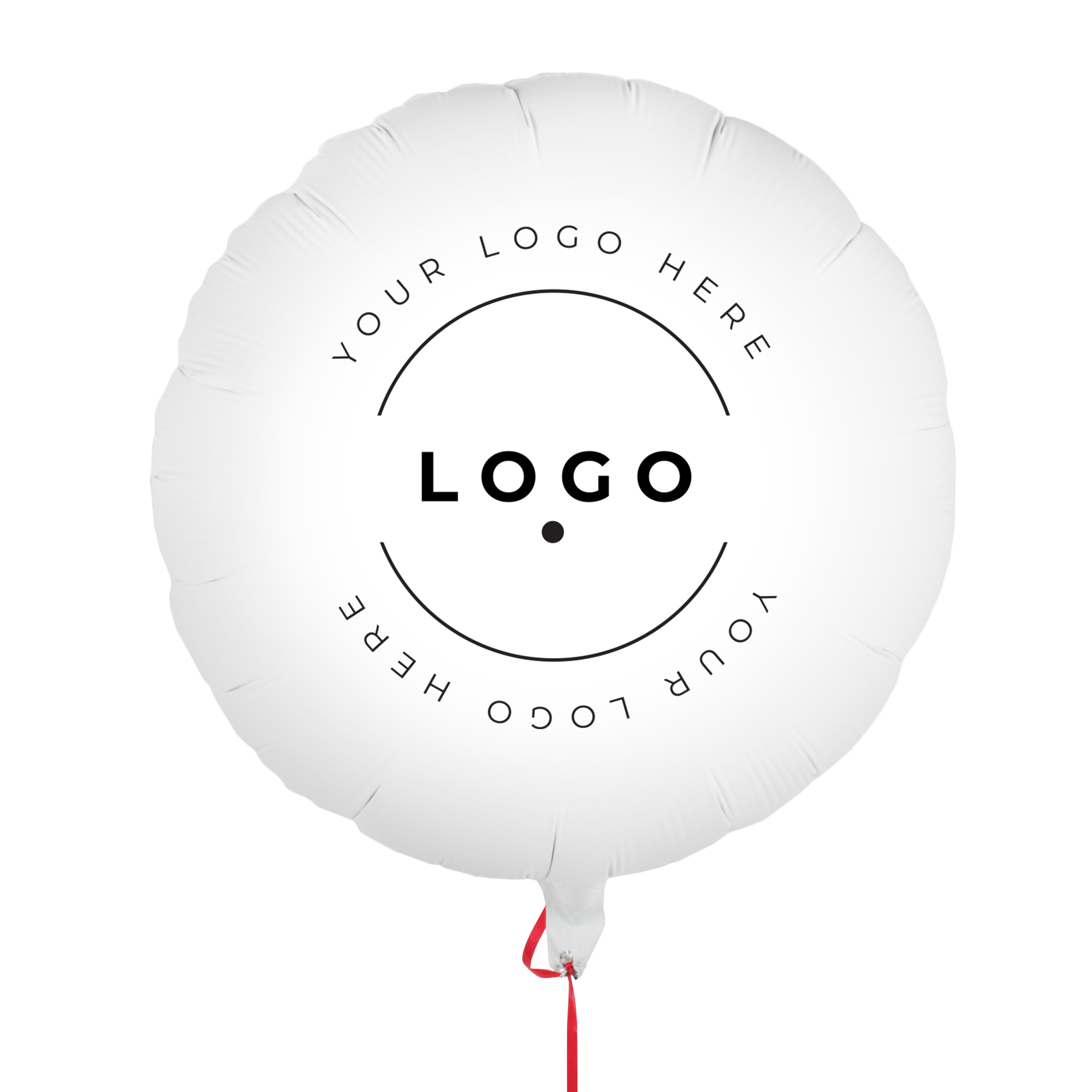 Balloon with photo and text