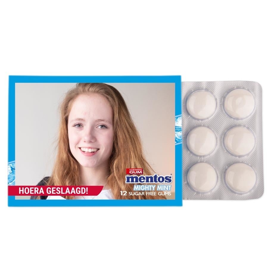 Mentos kauwgompakjes bedrukken - 512 stuks