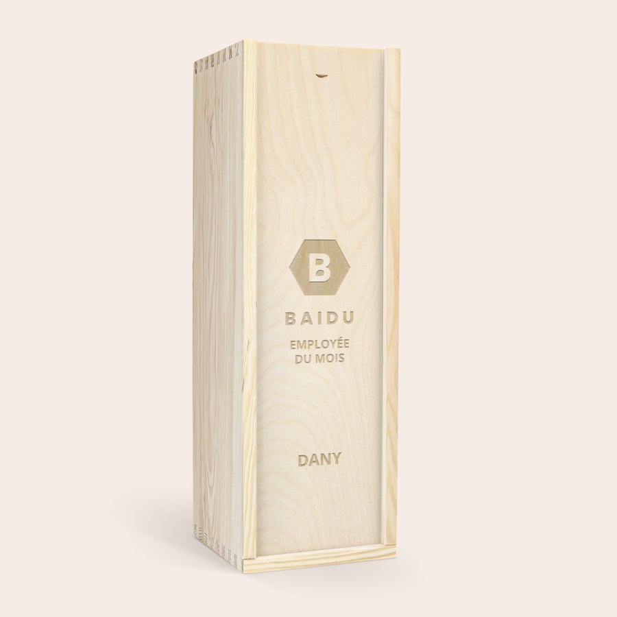 Coffret Rhum Bacardi Reserva Ochoù personnalisé  Coffret Rhum Bacardi Reserva Ochoù personnalisé