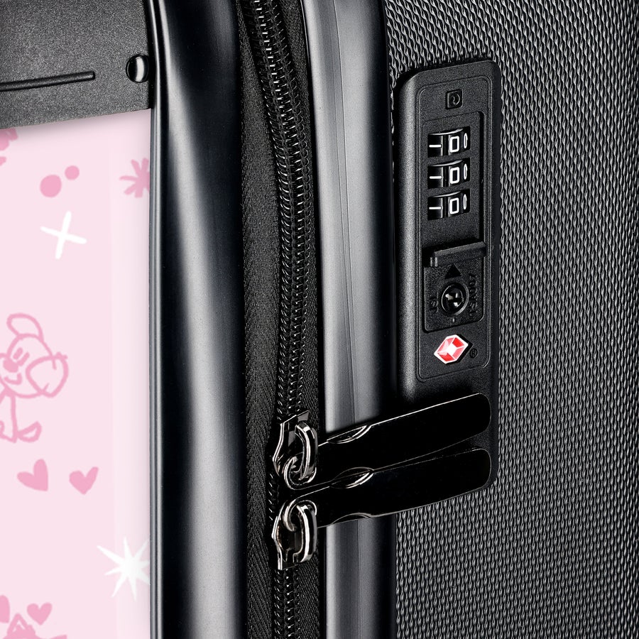 Woezel & Pip naamkoffer handbagage Woezel & Pip naamkoffer handbagage met cijferslot, gepersonaliseerd met een vrolijk design.