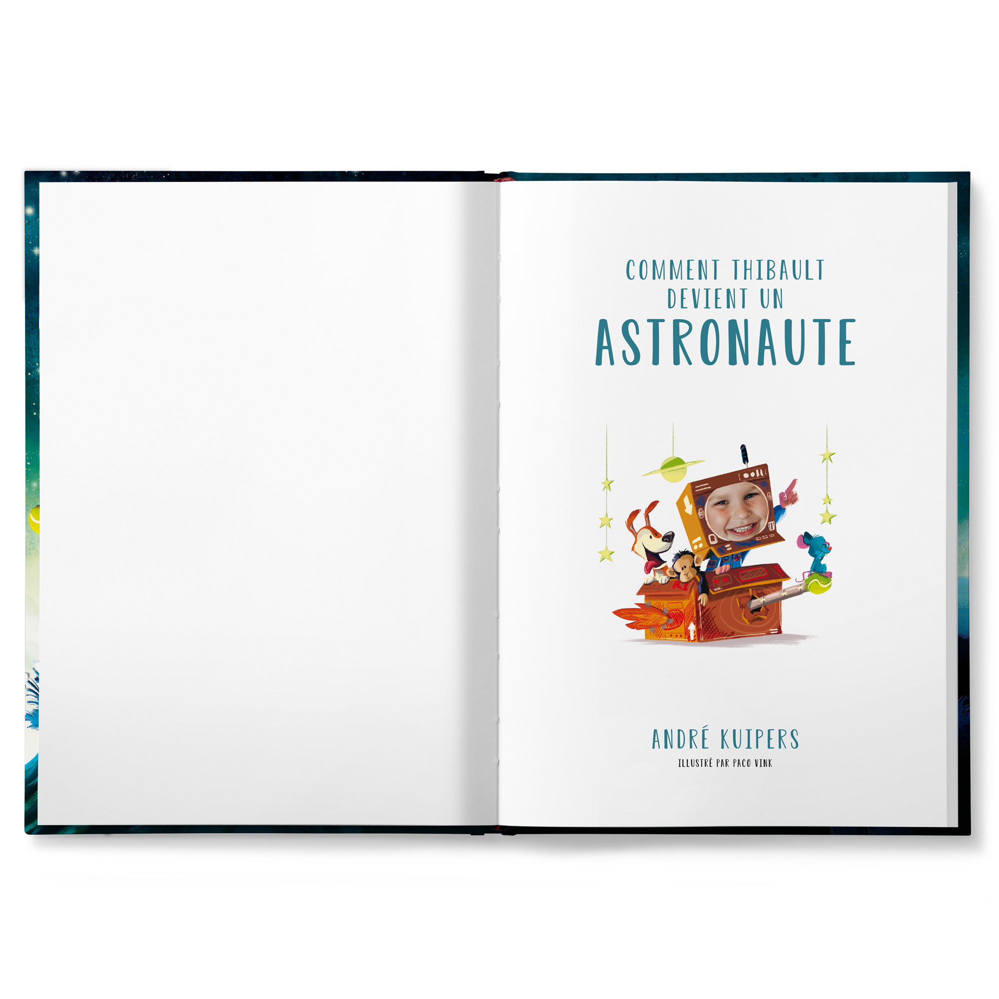 Comment puis-je devenir astronaute ? - Livre pour enfant personnalisé