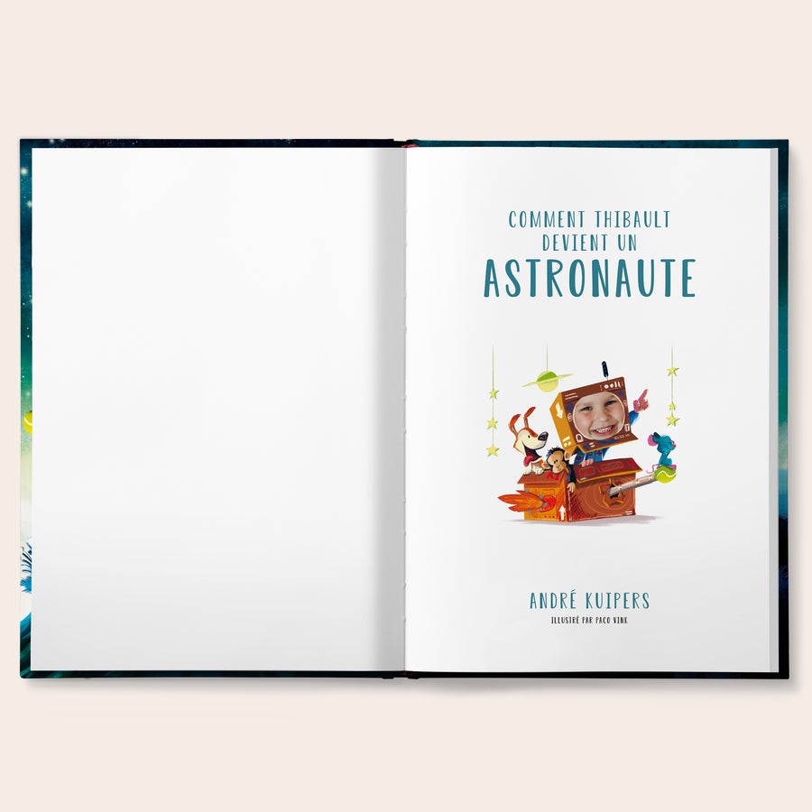 Comment puis-je devenir astronaute ? - Livre pour enfant personnalisé Comment puis-je devenir astronaute ? - Livre pour enfant personnalisé
