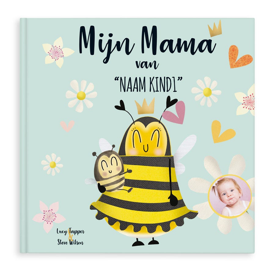 Boek met naam en foto - Onze Mama - Hardcover