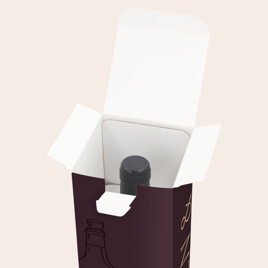 Caixa de champanhe personalizada - Papelão Caixa de champanhe personalizada - Papelão
