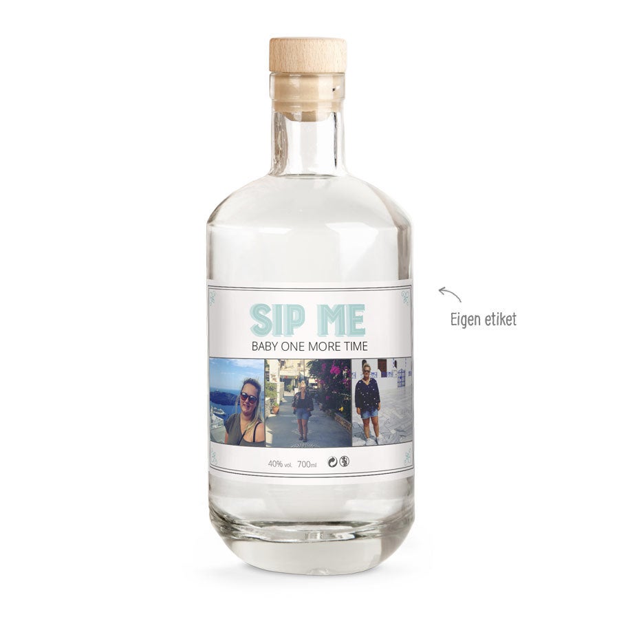 YourSurprise gin met bedrukt etiket YourSurprise gin met bedrukt etiket
