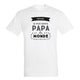 T-shirt Fête des Pères - Homme - Blanc - S