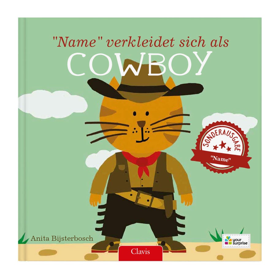 Kinderbuch - Ich gehe als Cowboy - Hardcover