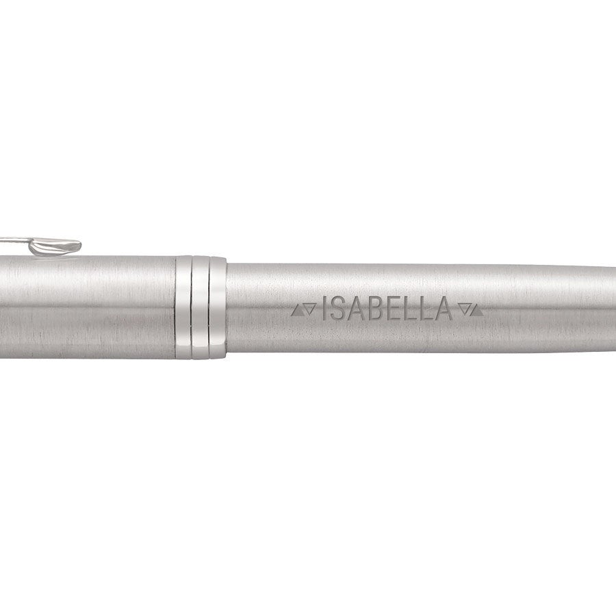 Parker - Sonnet Steel - caneta gravada