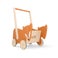 Personalised Trixie wooden baby walker