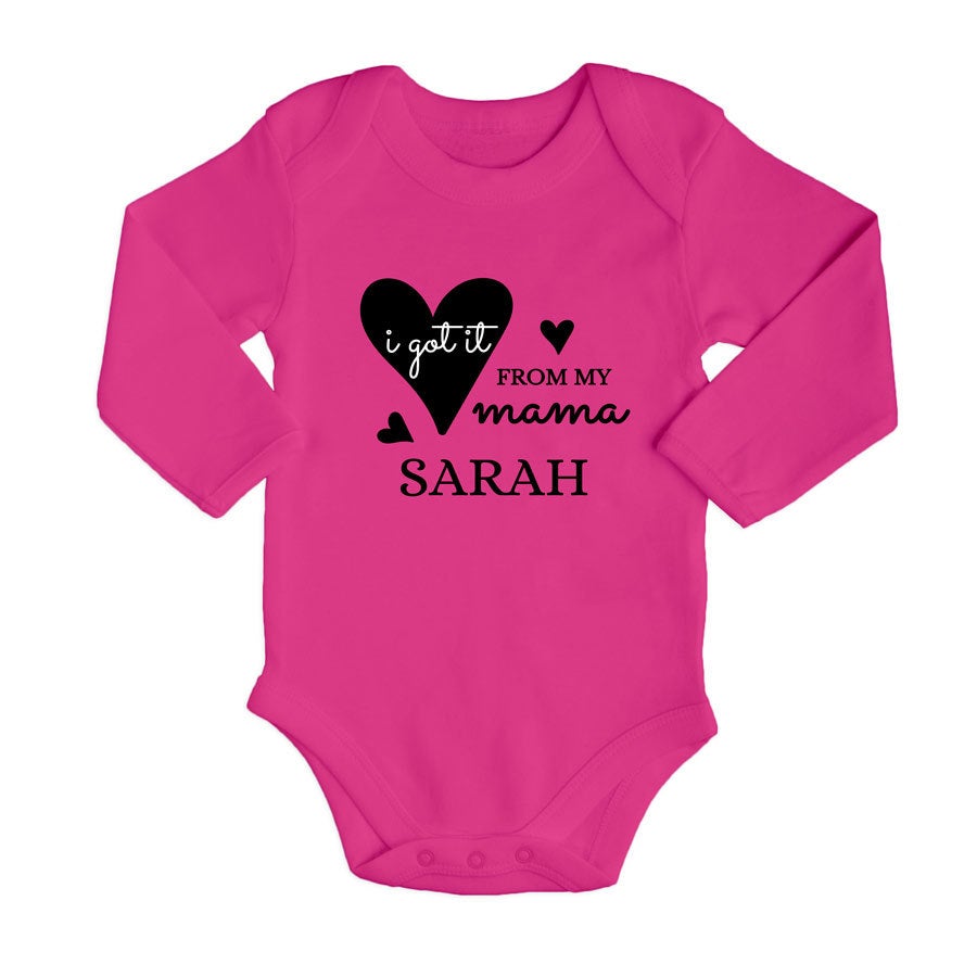 Long sleeve baby romper