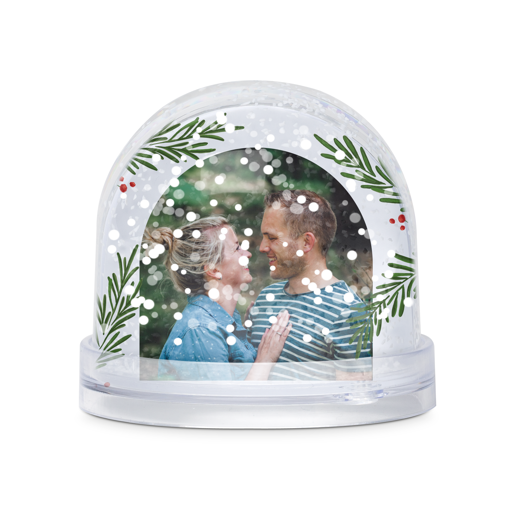 Boule à neige personnalisée