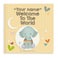 Personalised book - Welcome to the World