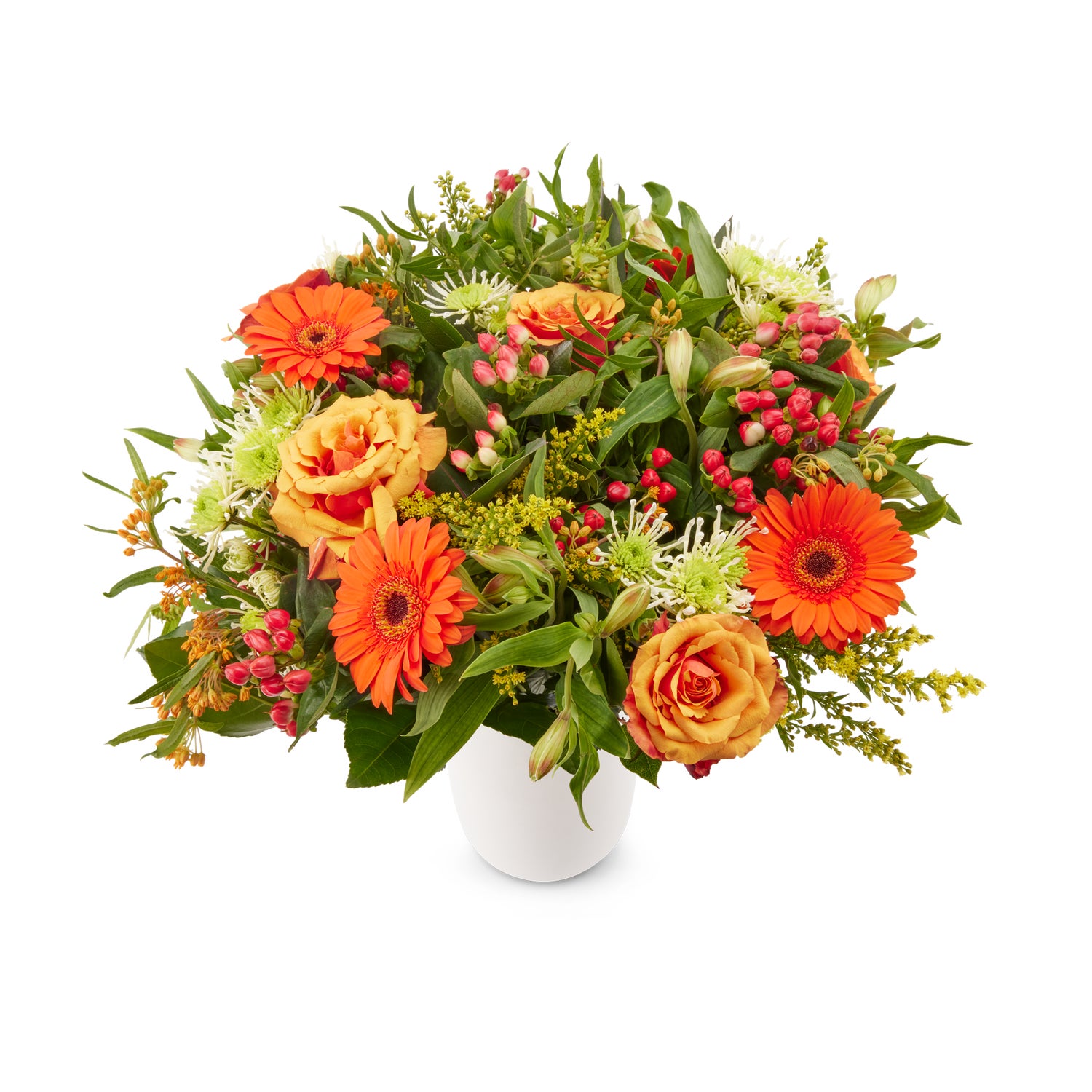 Bloemen - Boeket Oranje - Groot