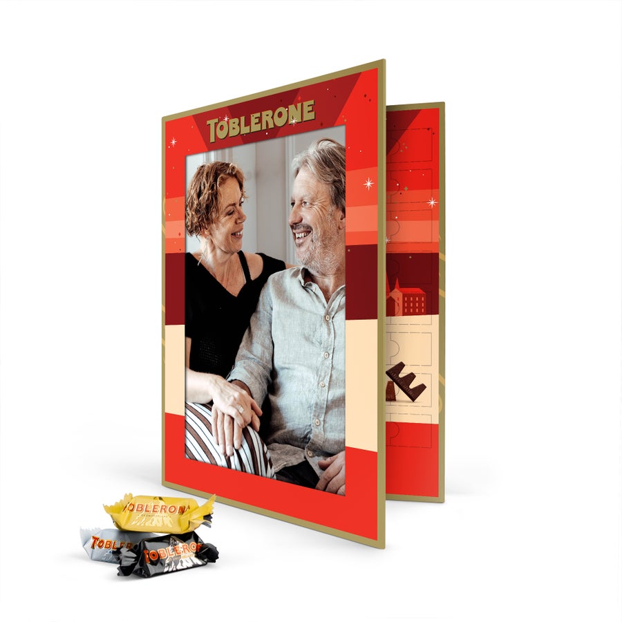 Printed advent calendar - Toblerone Printed advent calendar - Toblerone
