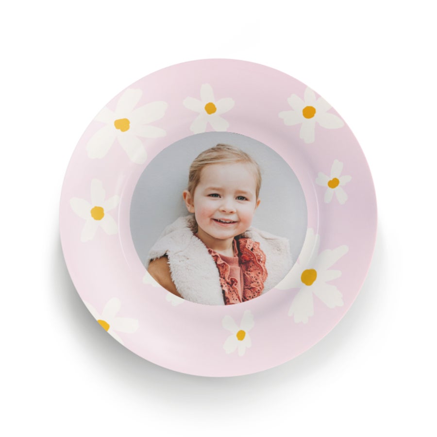 Personalised children's plate - BPA-free - Dishwasher-safe