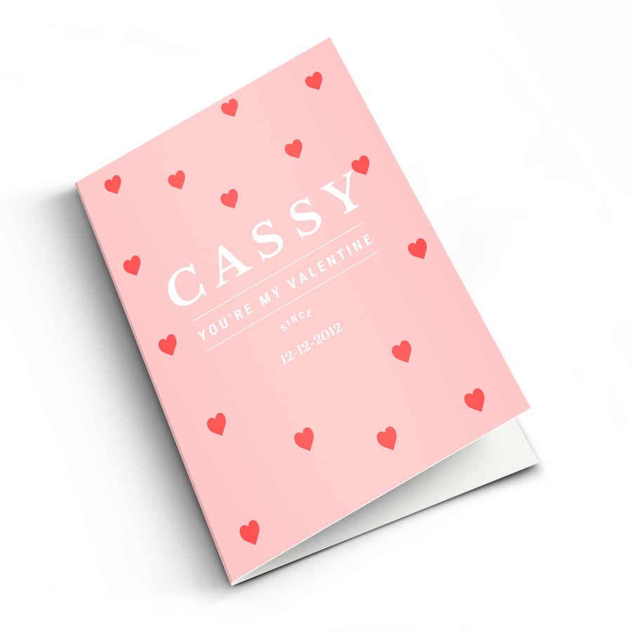 Valentine's Day card Valentine's Day card