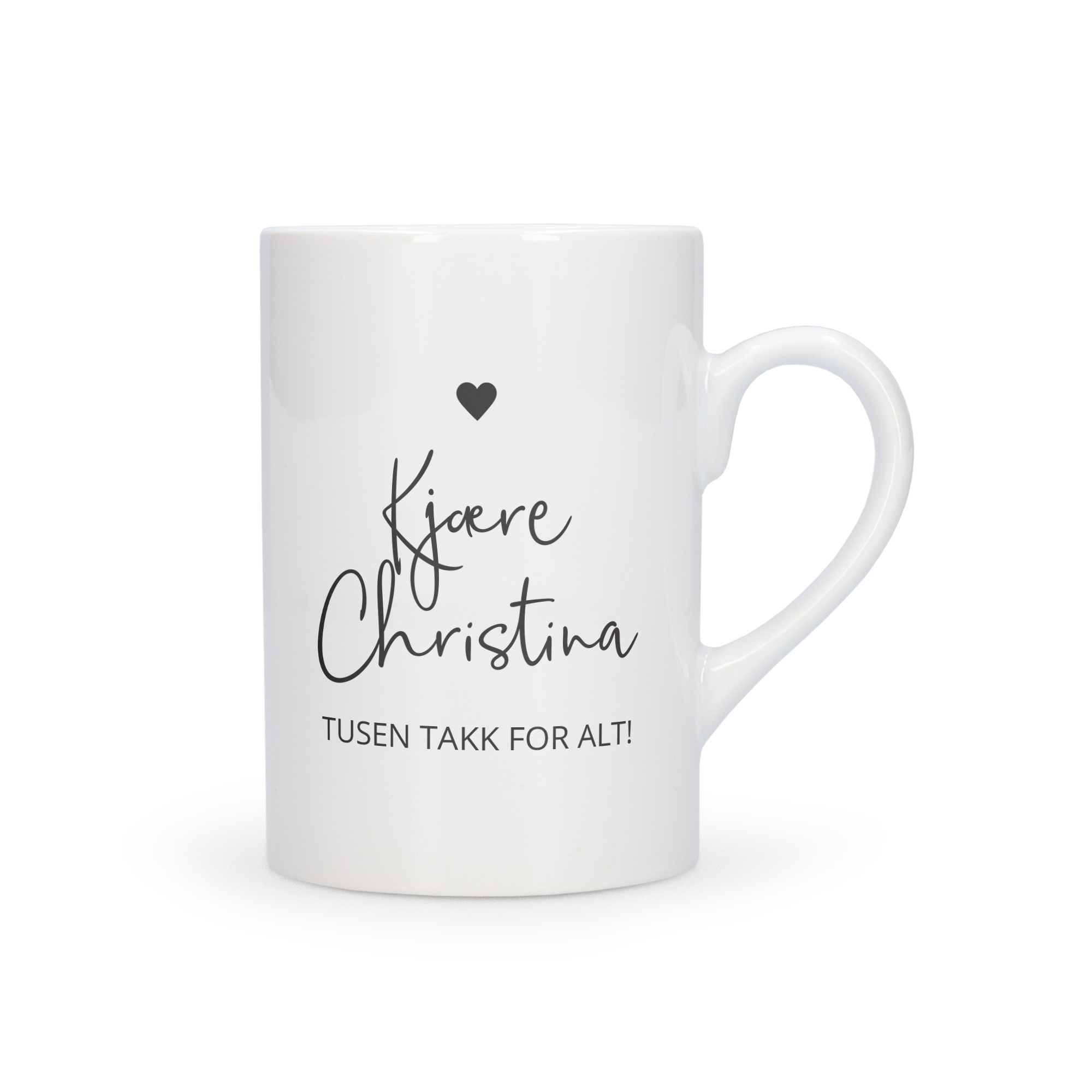 Personlig krus for te