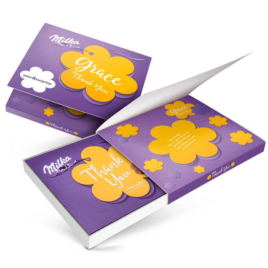 Say It With Milka Gift Box Thank You With Logo Yoursurprise Say It With Milka Gift Box Thank You With Logo Yoursurprise