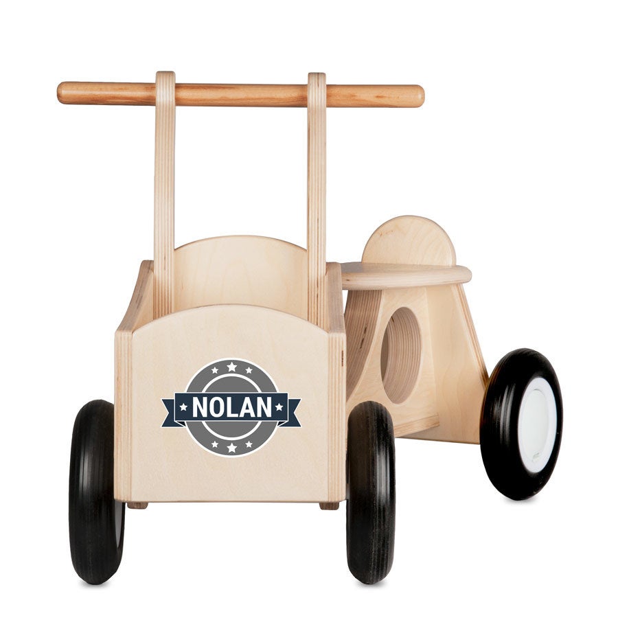 Triporteur En Bois Avec Prenom Yoursurprise Triporteur En Bois Avec Prenom Yoursurprise