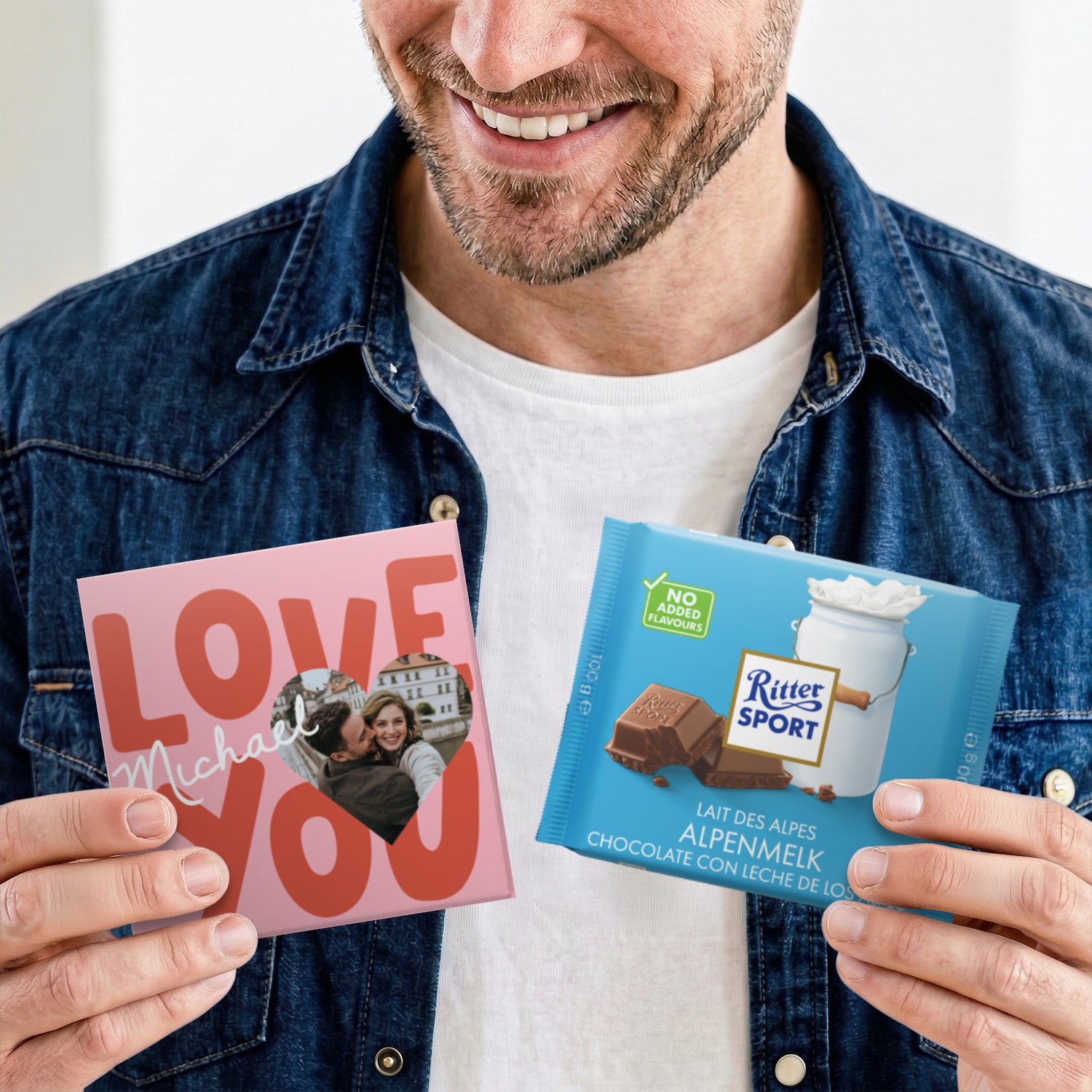 Spersonalizowana czekolada - Ritter Sport - Alpine Milk