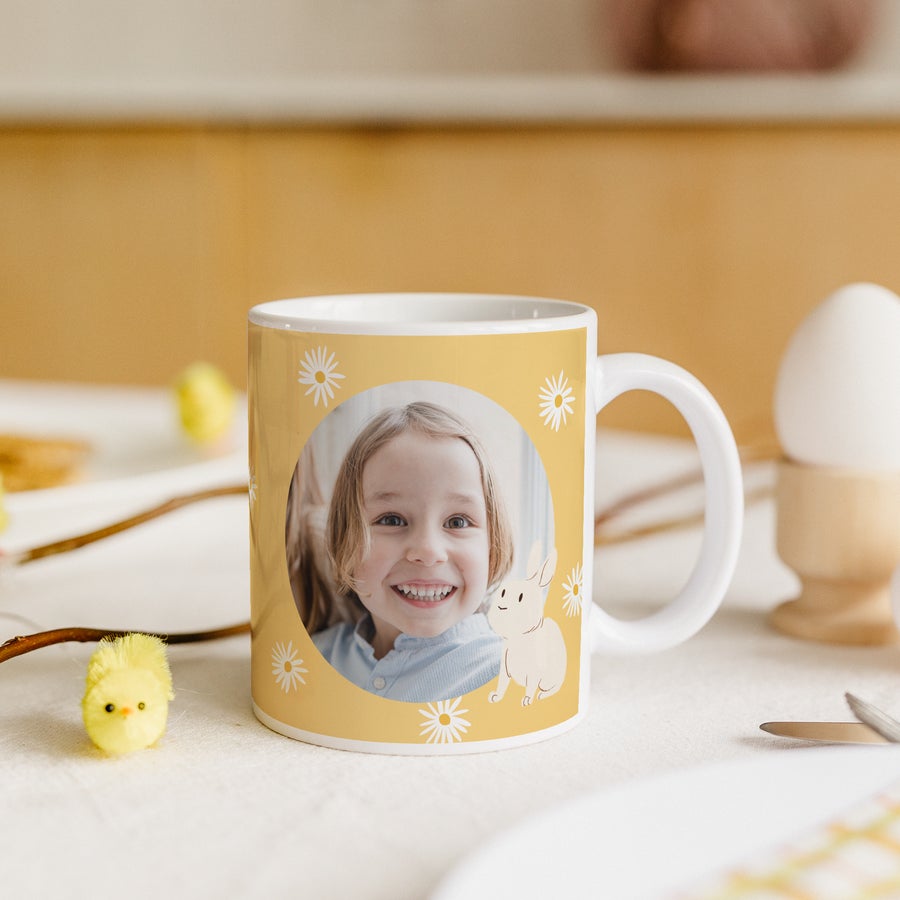Tasse mit Foto - Ostern