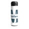 Luxurious 'pop top' water bottle - White