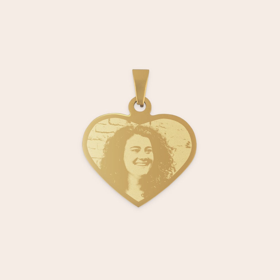 Engraved heart necklace Engraved heart necklace